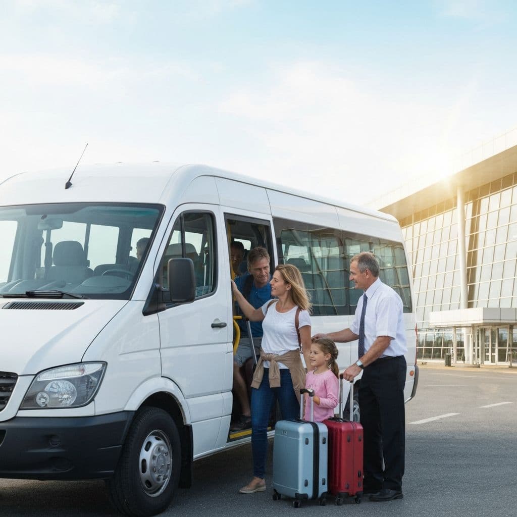 Kostenloser Shuttle-Service zum Terminal am Innsbruck Airport (INN)